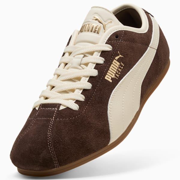 Puma Tackle Suede Chocolate/Alpine Snow Sneakers
