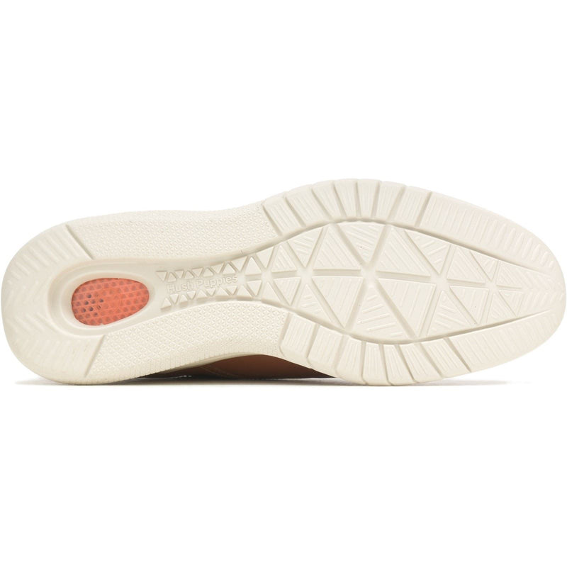 Hush Puppies Advance Lace Up Leather Men's Tan Lace-Up Shoes