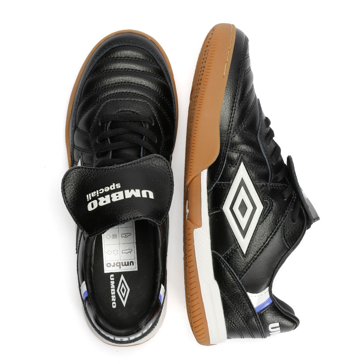 Umbro Speciali TR Leather Black/White Trainers