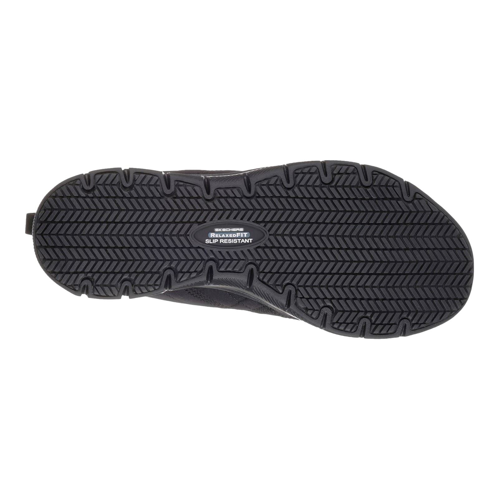 Skechers Workwear Ghenter Srelt Polyester Women's Black Safety Sneakers