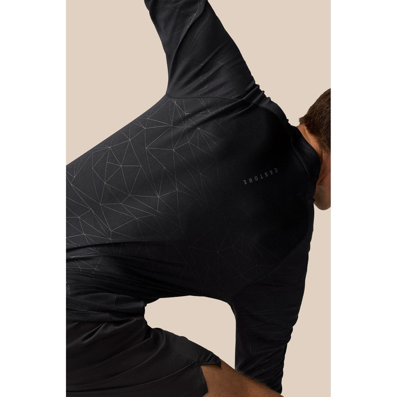 Castore Adapt Training 1/4 Zip Top Polyester Men's Black Activewear T-Shirts