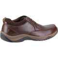 Hush Puppies Derek Leather Men's Coffee Lace-Up Shoes
