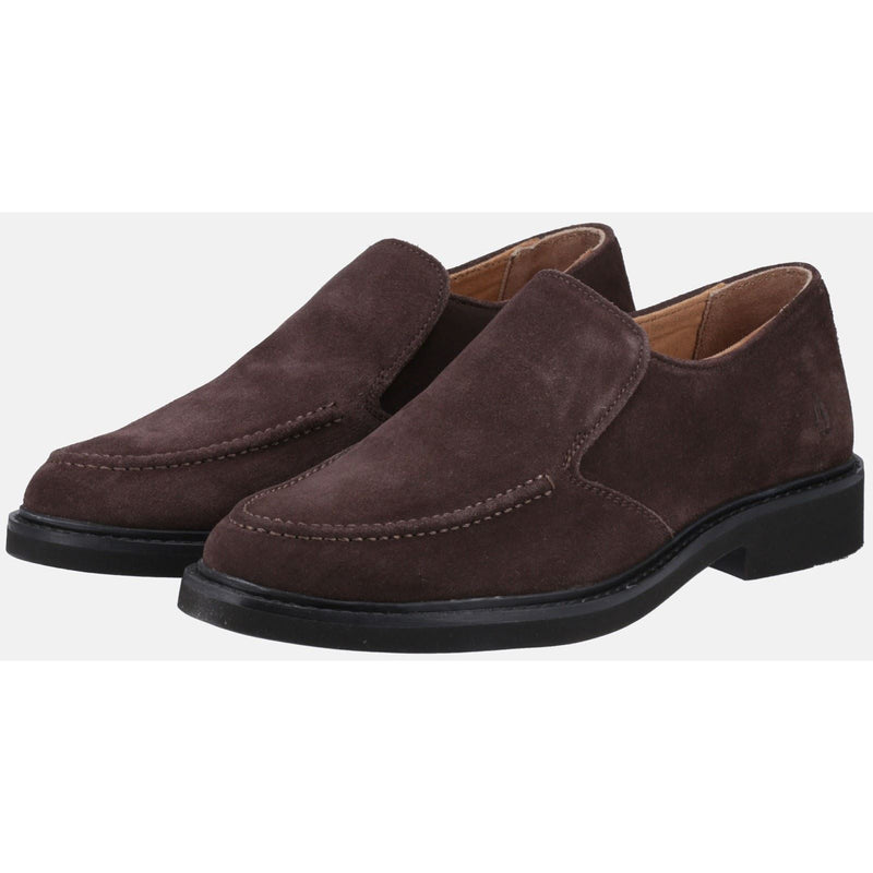 Hush Puppies Earl Slip On Suede Men's Brown Loafers