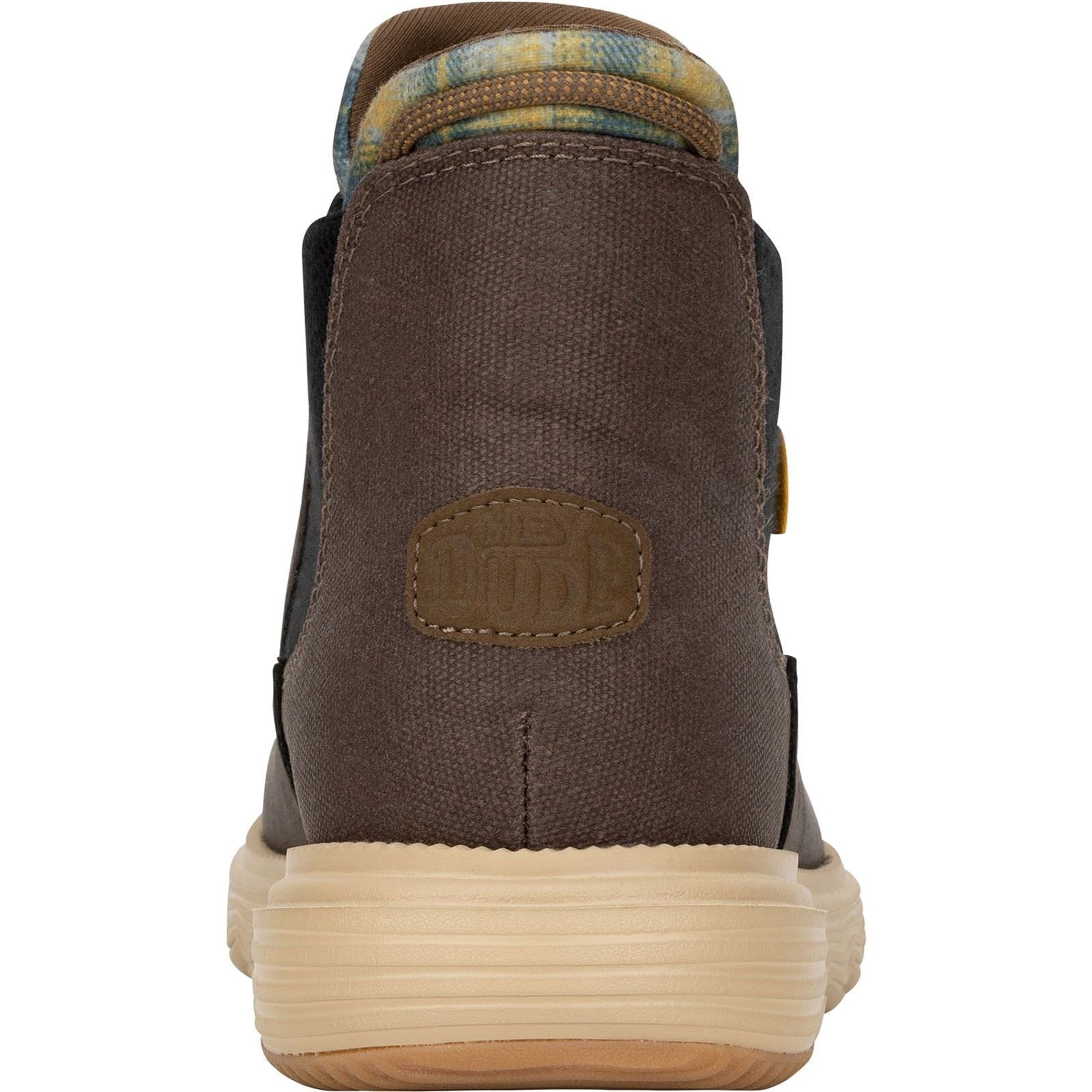 HEYDUDE Branson Classic Synthetic Men's Desert Brown Boots