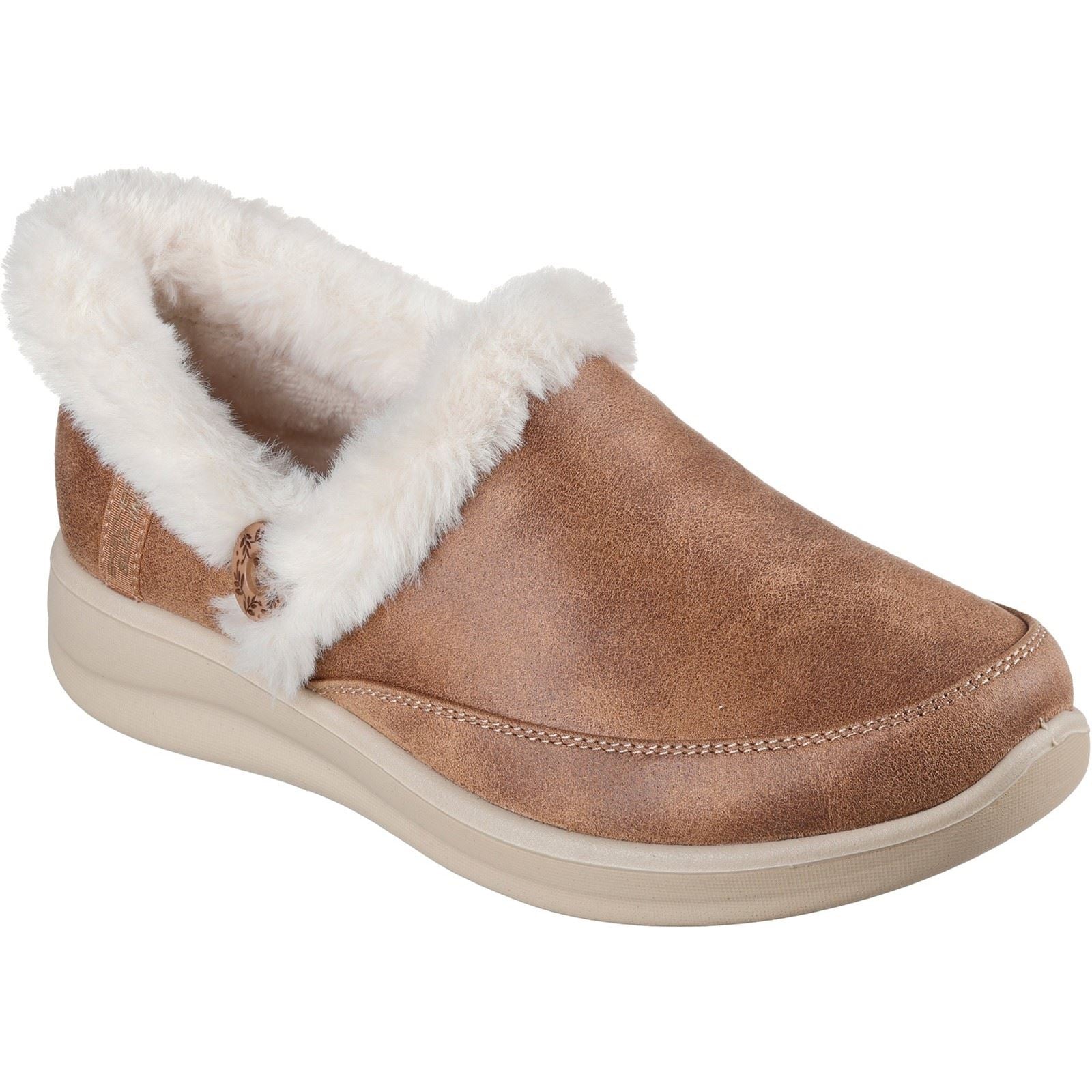 Skechers Cozy Escape Textile Women's Chestnut Slippers