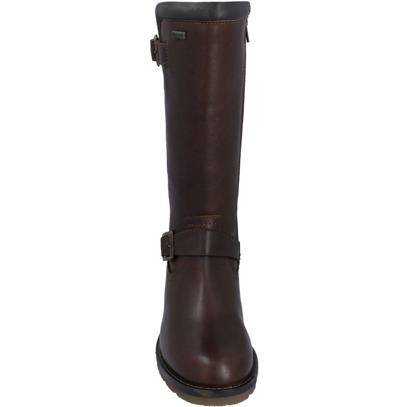 Hunter Skye Tall Boot Leather Women's Brown Boots