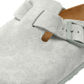 Birkenstock Boston Suede Pure Sage Clogs