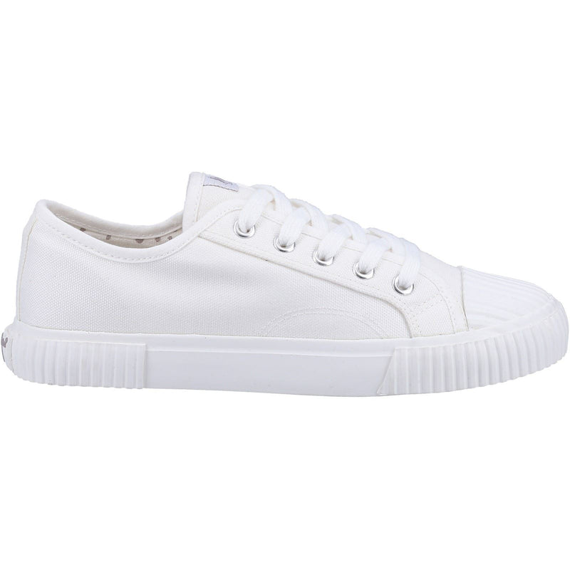 Hush Puppies Brooke Canvas Women's White Sneakers