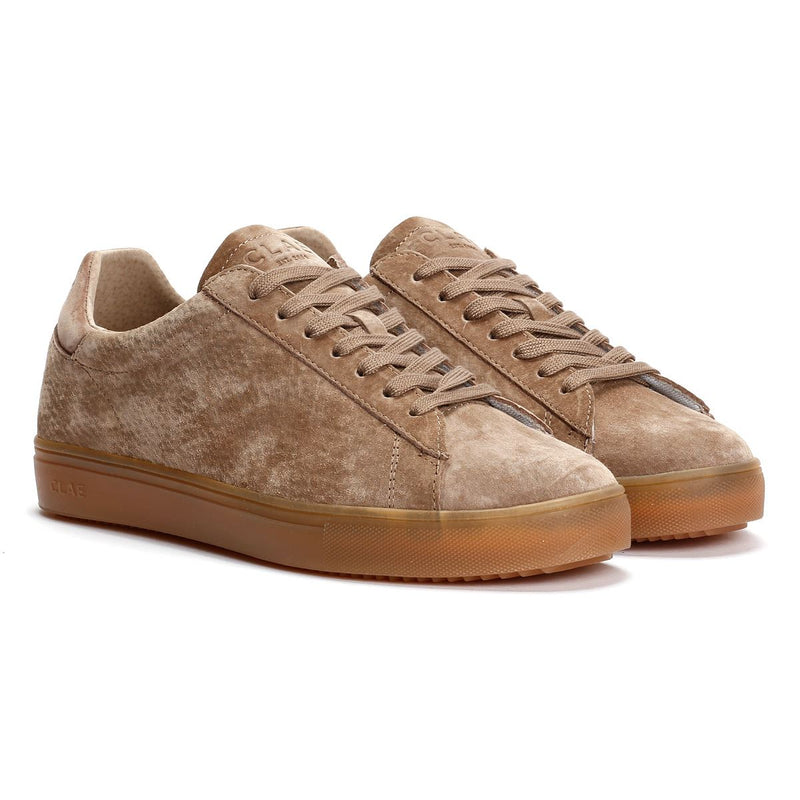 Clae Bradley Suede Men's Portabella Deep Taupe Sneakers