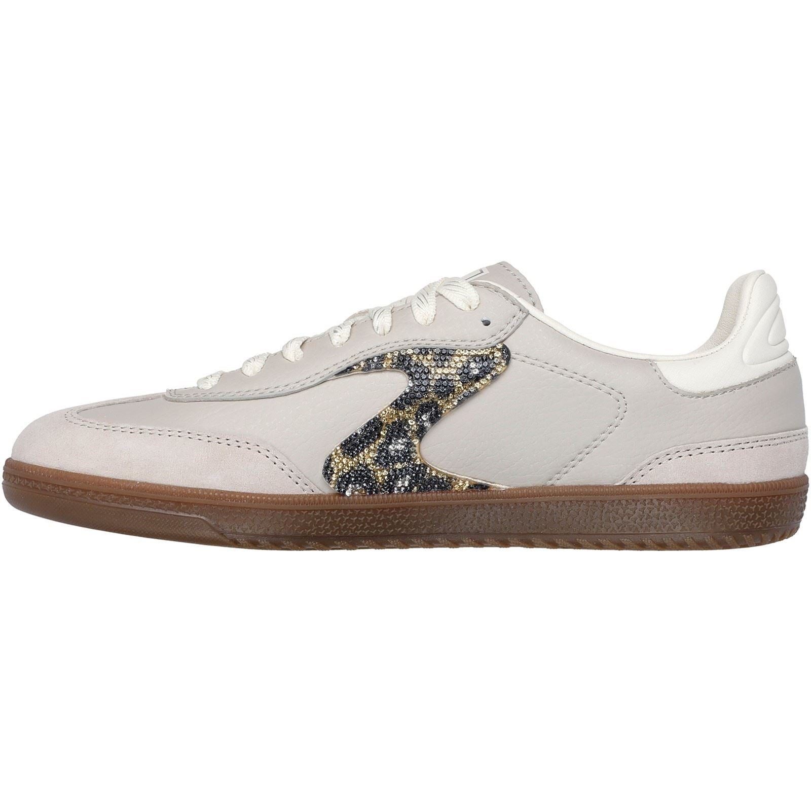 Skechers Hotshot Shimmering Spots Women's Taupe Sneakers