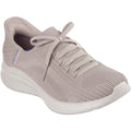 Skechers Ultra Flex 3.0 Brilliant Path Textile Women's Taupe Sneakers