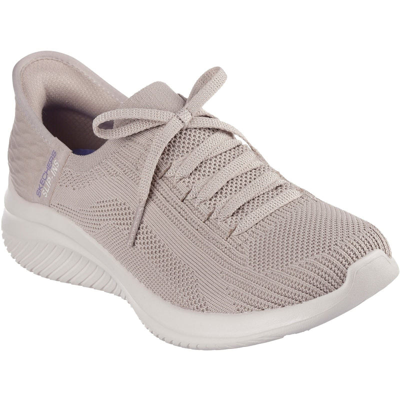 Skechers Ultra Flex 3.0 Brilliant Path Textile Women's Taupe Sneakers