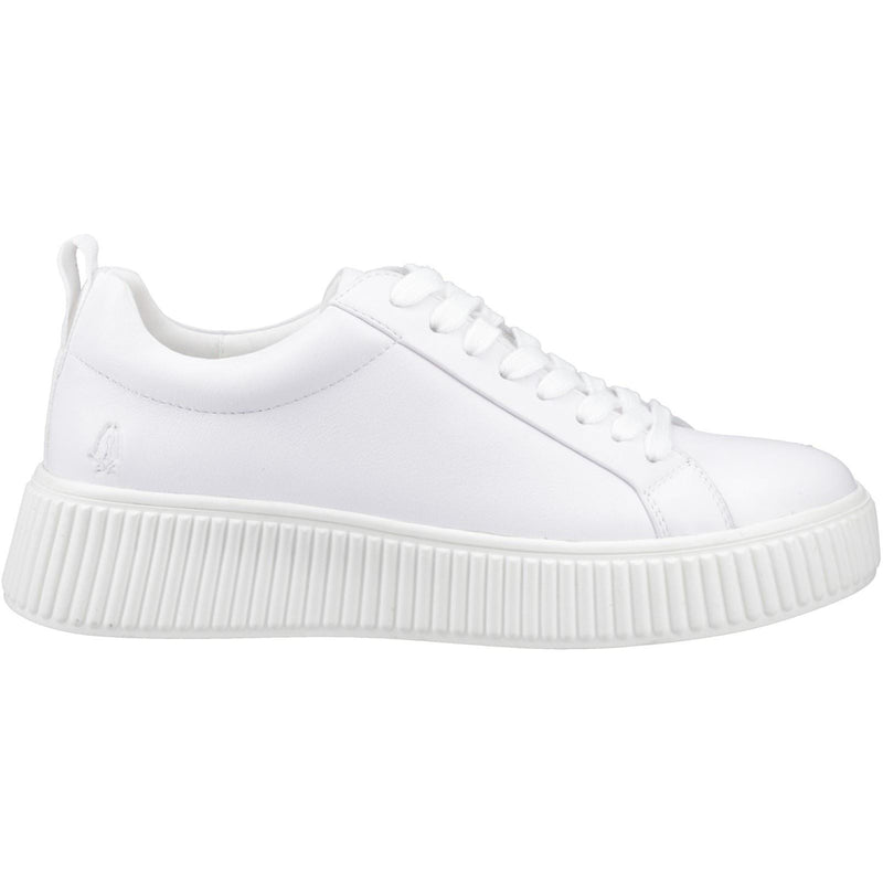 Hush Puppies Harlow Leather Women's White Sneakers