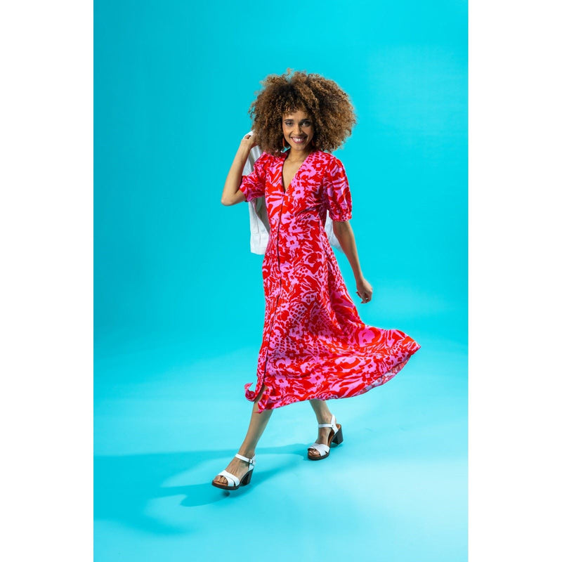 Hush Puppies Georgia Leather Women's White Sandals