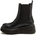 Rocket Dog Heyday Polyurethane Women's Black Flat Chelsea Boots