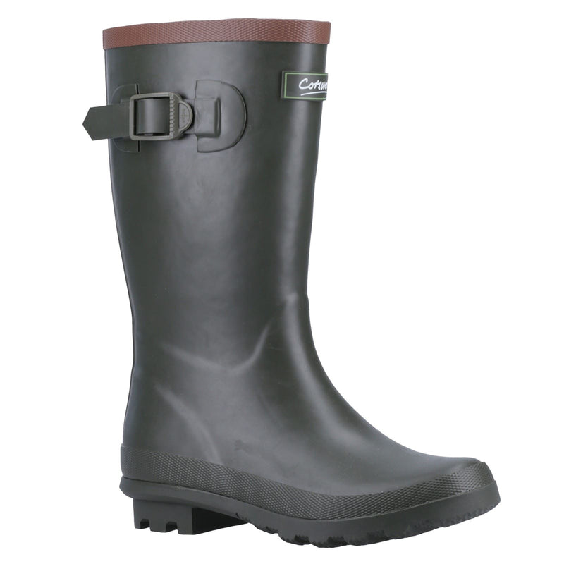 Cotswold Bowldown Rubber Boys's Green Wellington Boots
