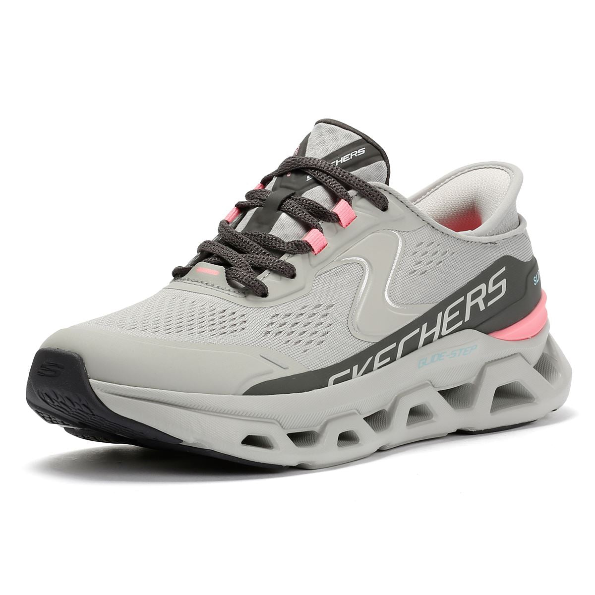 Skechers Slip-Ins Glide Step Altus Mesh Women's Gray Sneakers