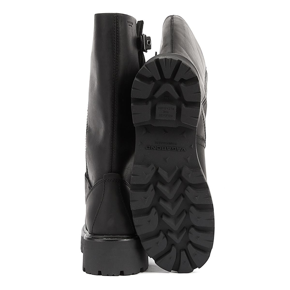 Vagabond Cosmo 2.0 Buckle Women's Black Boots