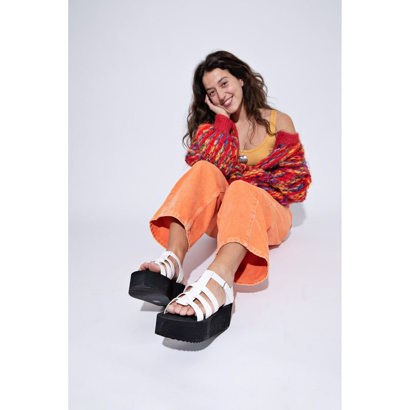 Rocket Dog Helio Terrence Synthetic Women's White Wedges