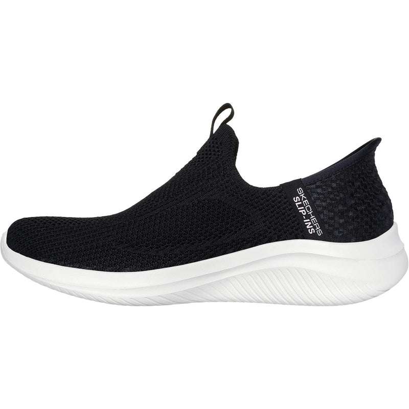 Skechers Ultra Flex 3.0 Easy Win Textile Women's Black Sneakers