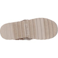 Skechers Cozy Up Synthetic Women's Taupe Slippers
