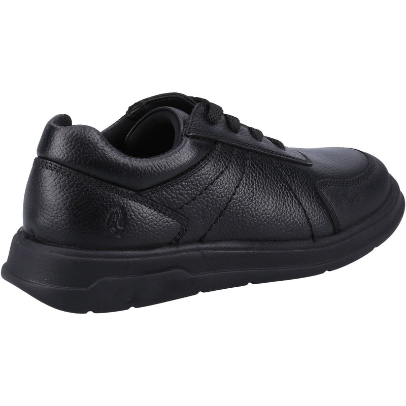 Hush Puppies Robert JNR Leather Boys's Black Lace-Up Shoes