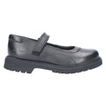 Hush Puppies Tally Junior Leather Girls's Black Shoes