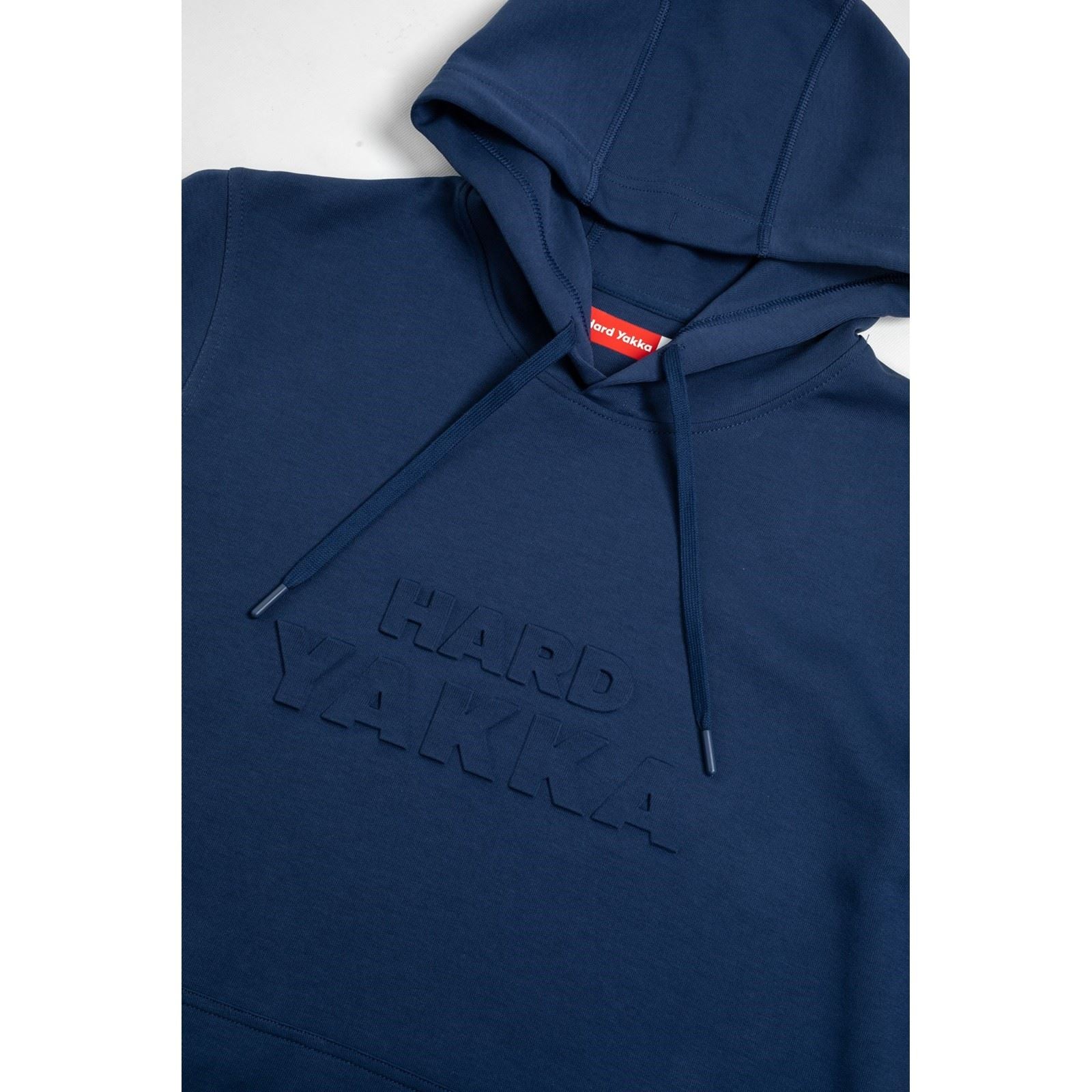 Hard Yakka Embossed Pullover Cotton Men's Hooded Sweatshirt