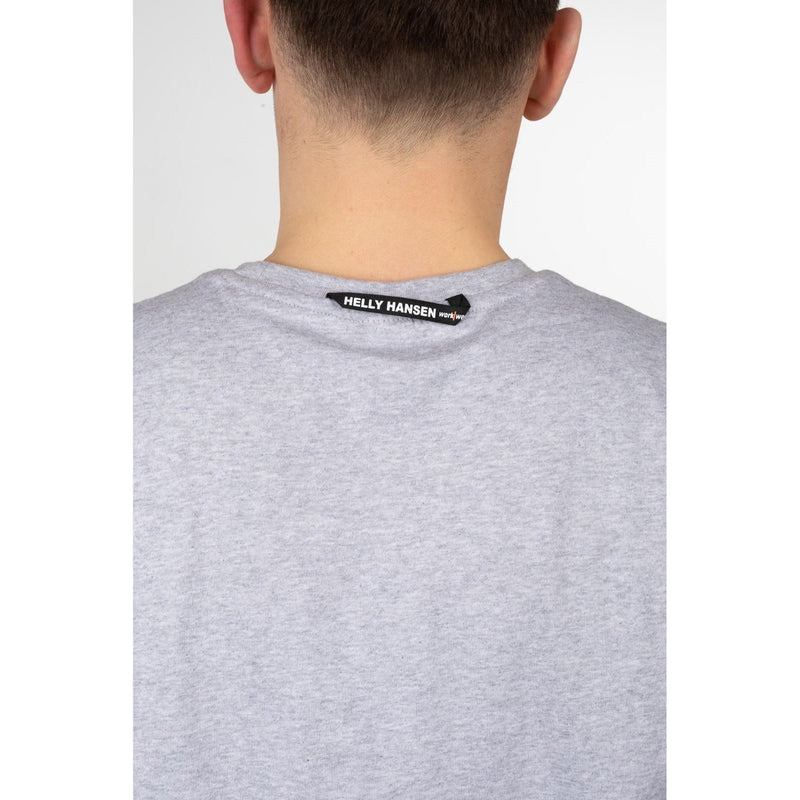 Helly Hansen Workwear Oxford Cotton Men's Grey T-Shirt