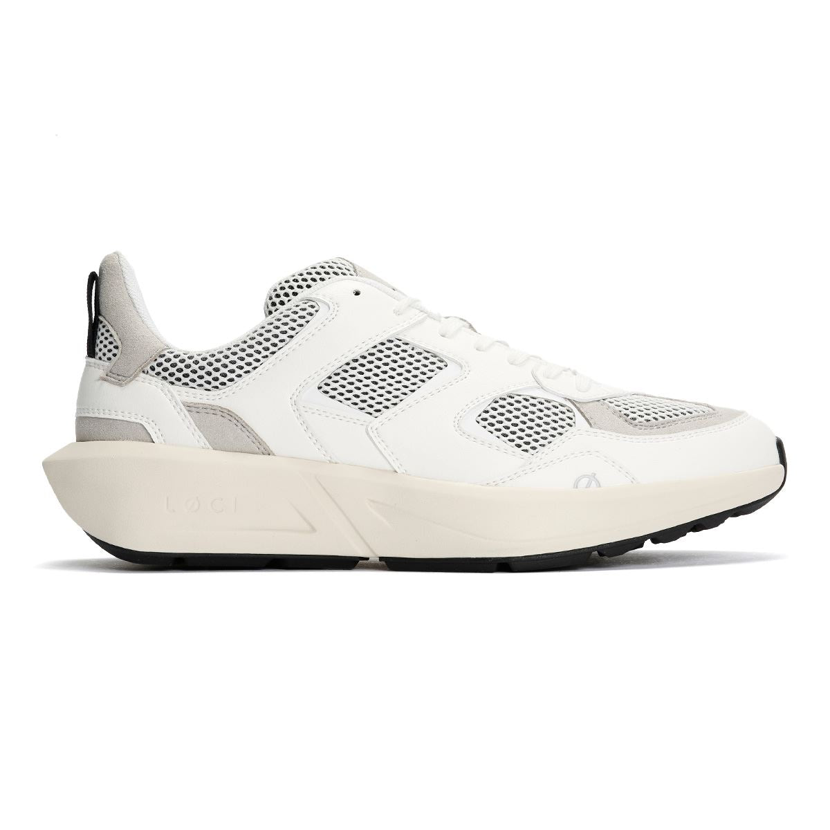 LØCI VØLT White/Gray Sneakers