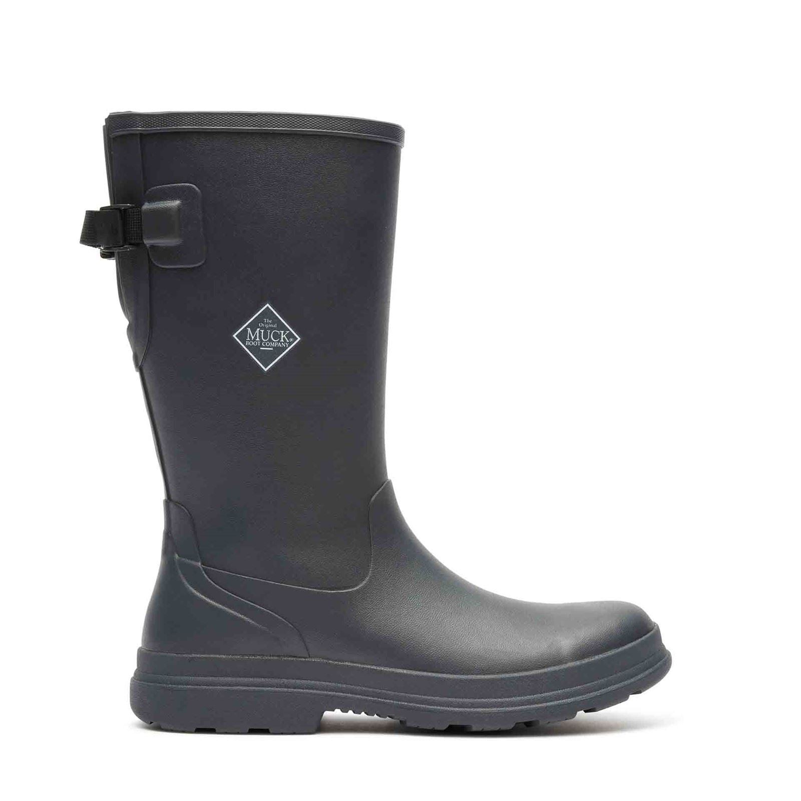 Muck Boots Rainscape Tall Rubber Men's Black Wellington Boots