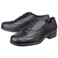 Hush Puppies Kada Junior Girls Black Leather Brogues
