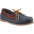 Sperry Tacoma Leather Men's Navy/Brown Boat Shoes