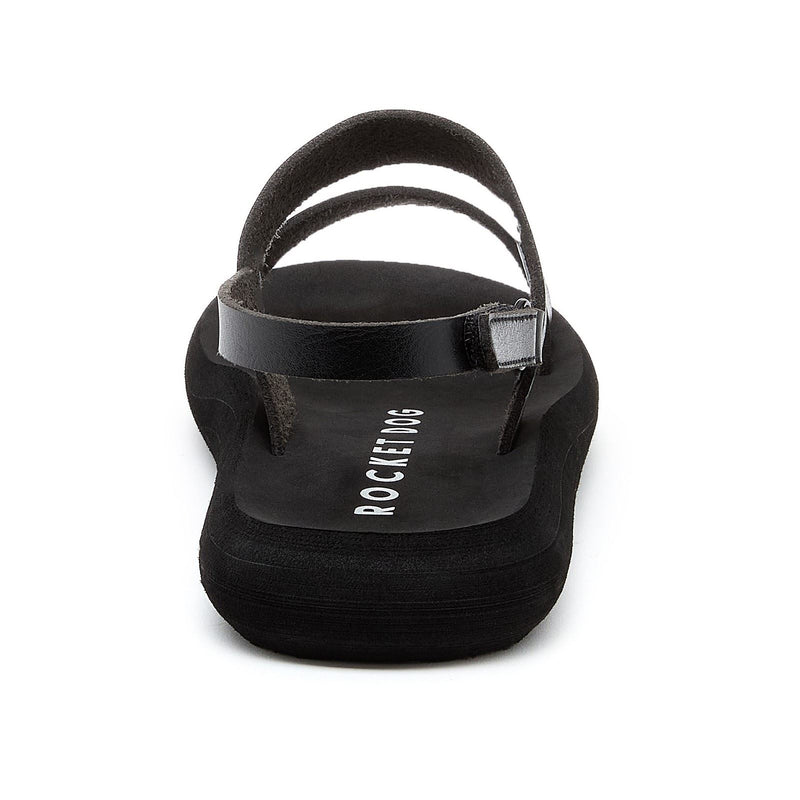 Rocket Dog Sunshine Textile Women's Black Sandals