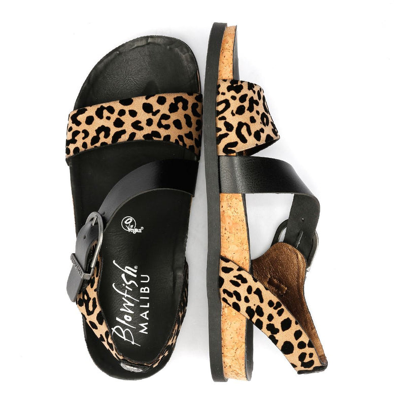 Blowfish Malibu Lance Women's Leopard/Black Sandals