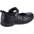 Hush Puppies Bianca SNR Leather Girls's Black Shoes