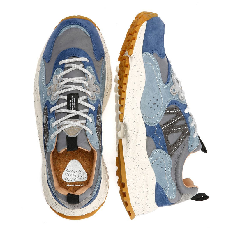 Flower Mountain Solin Men's Suede/Nylon Blue/Dark Blue Sneakers