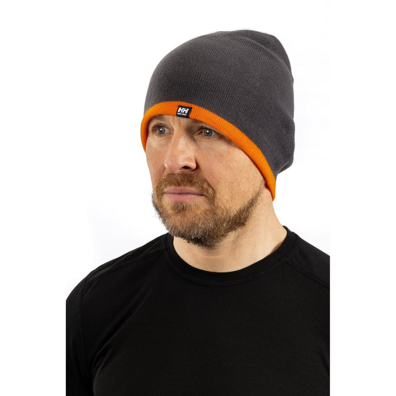 Helly Hansen Workwear Classic Reversible Unisex Adults Grey Beanie Hat