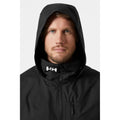 Helly Hansen Sport Crew Hooded Midlayer Sailing 2.1 Men's Black Sailing Jacket