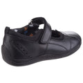 Hush Puppies Cindy Junior Leather Girls Black Shoes