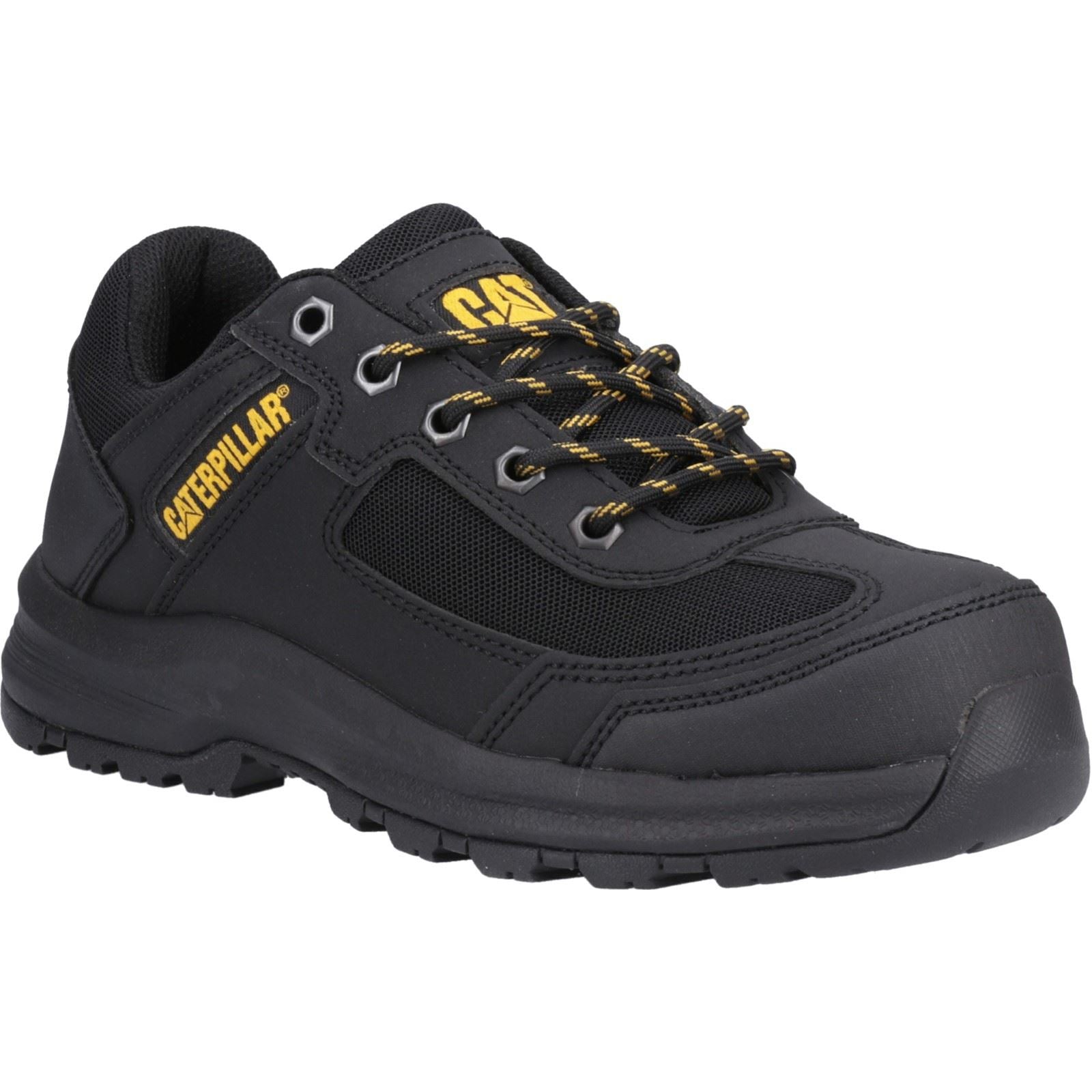 Caterpillar Elmore Low Synthetic Black Safety Sneakers