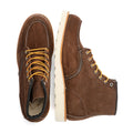 Red Wing 8836 6 Inch Moc Toe Suede Men's Chocolate Boots