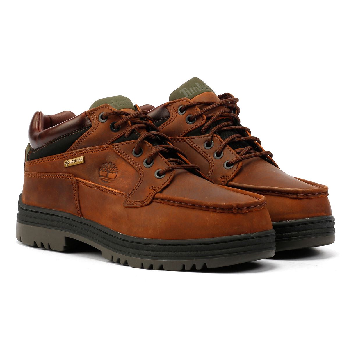 Timberland Heritage Low Lace Gore-Tex Leather Men's Brown Boots