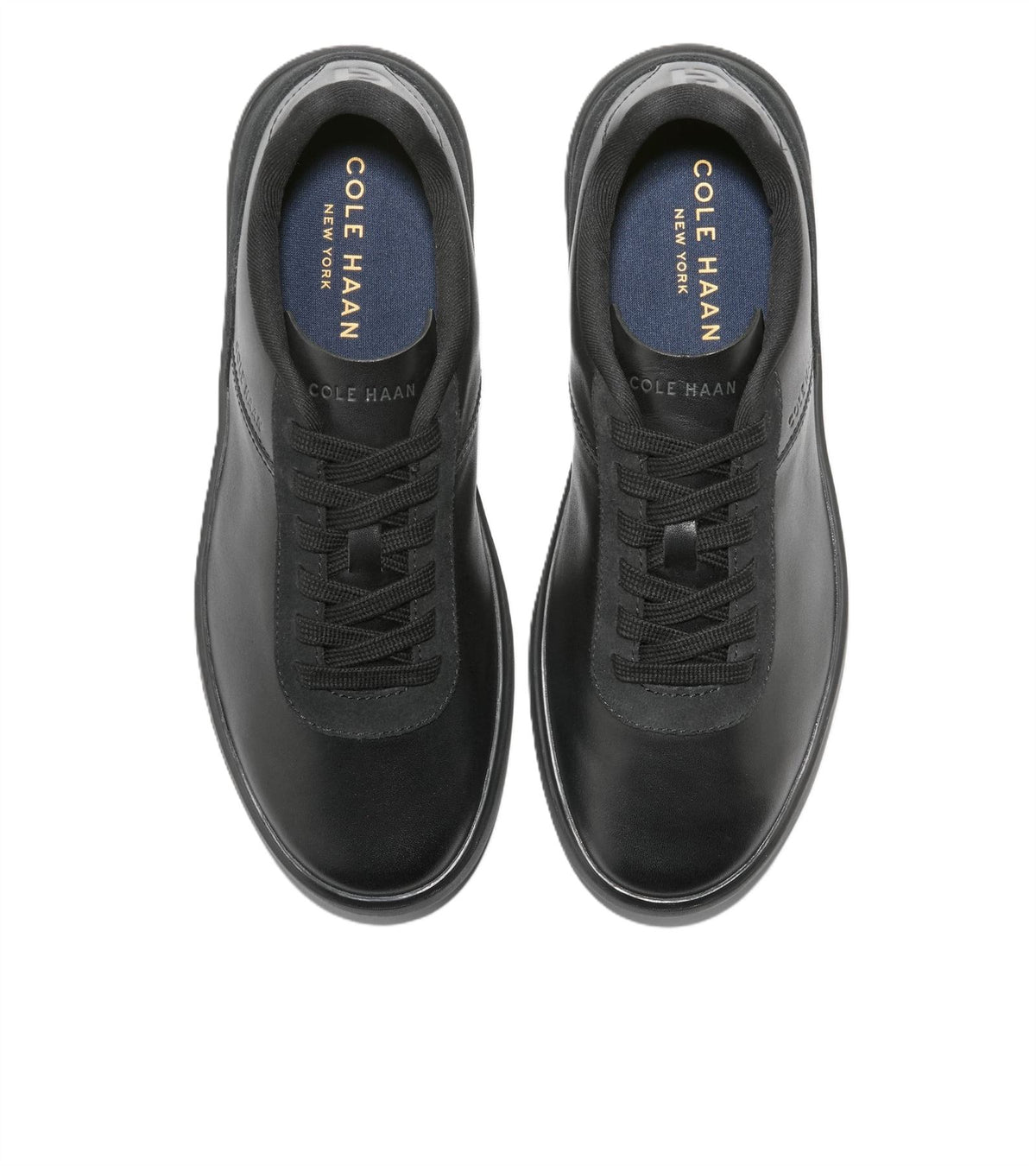 Cole Haan Grand Crosscourt Packaway Leather Men's Black Sneakers
