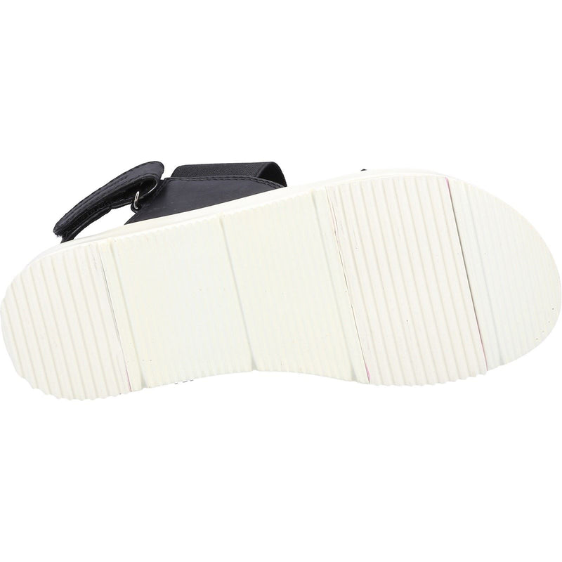 Hush Puppies Selina Synthetic Women's Black Sandals