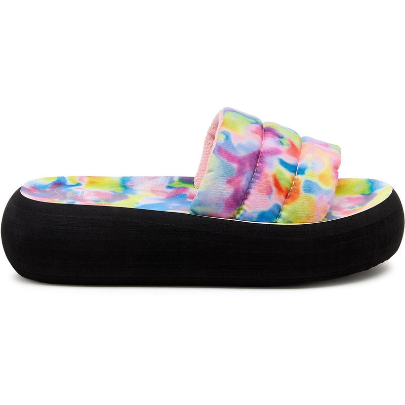 Rocket Dog Splash Loyal Tie Dye Textile Women's Pink/Multi Sandals