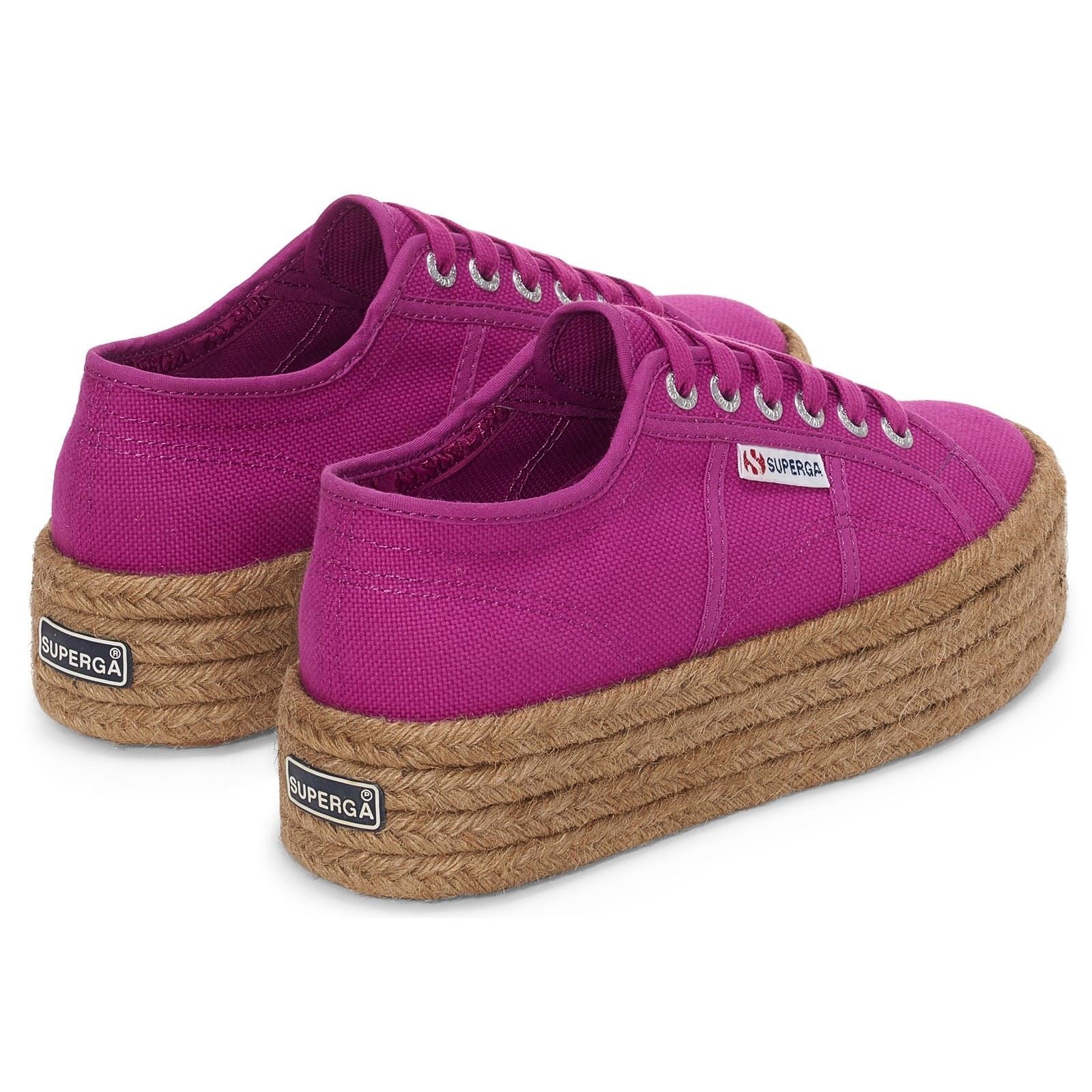 Superga 2790 Rope 100% Cotton Women's Violet Purple Sneakers