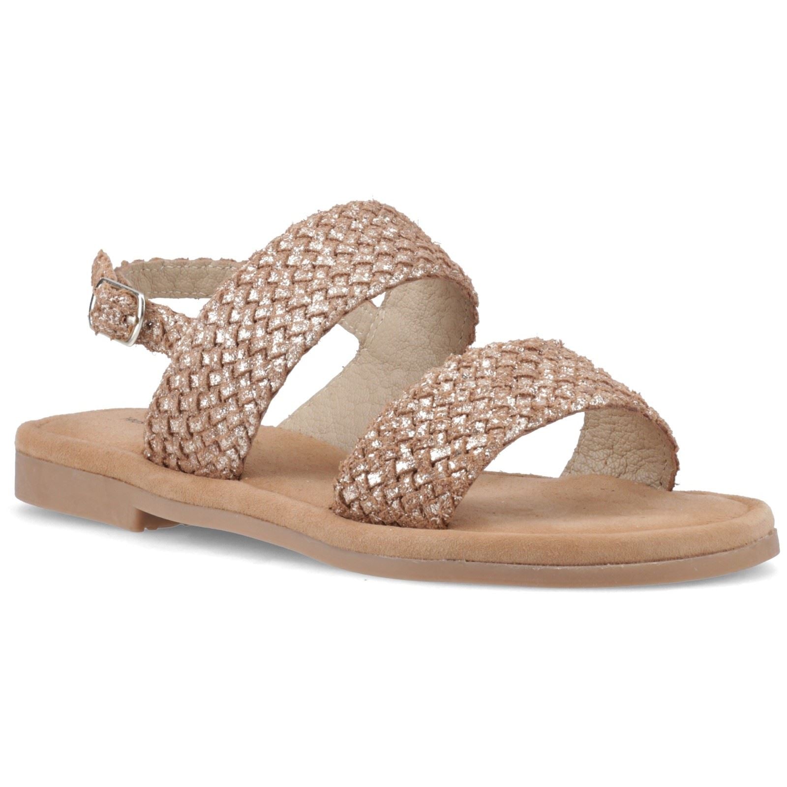 Hush Puppies Helene Sandal Leather Women's Bronze Standard Sandals