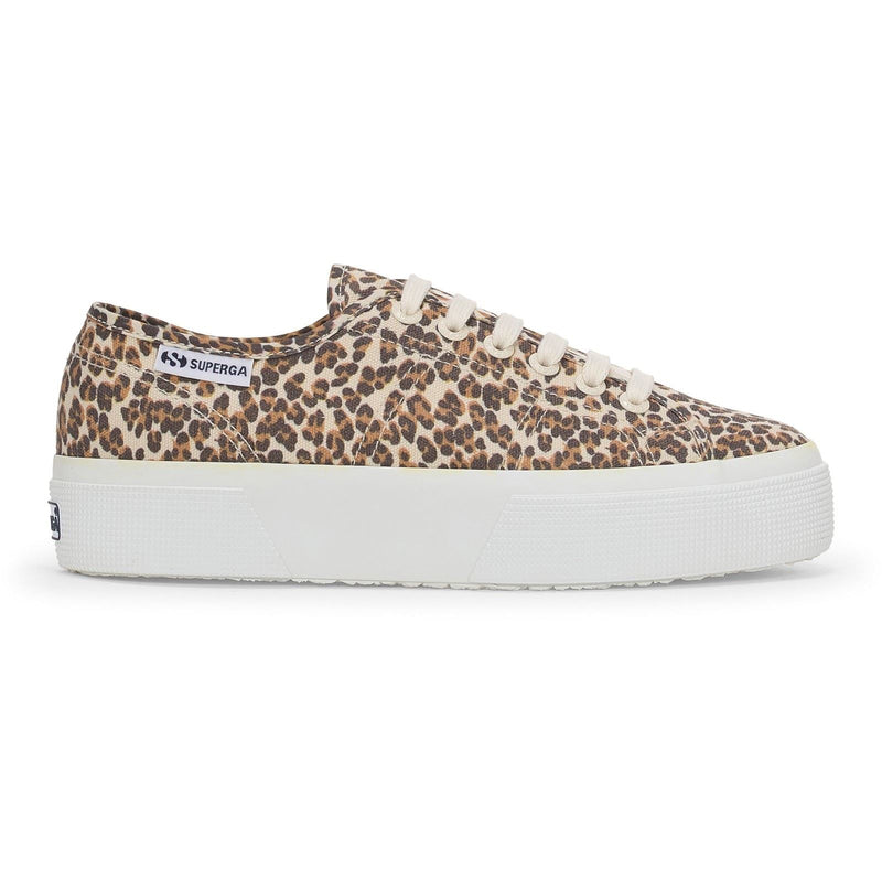 Superga 2740 Leopard Print Canvas Women's Leopard Sneakers