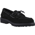 Hush Puppies Geri Suede Women's Black Loafers